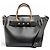 Burberry 8021279 Small 2-Way Tote and Shoulder Bag Marrone Nero