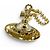 Collana Vivienne Westwood Gold Rhinestone D'oro