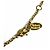 Collana Vivienne Westwood Gold Rhinestone D'oro - vista 8