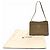 Bolsa BALLY Trapeze em couro macio Cinza - vista 2