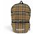 Mochila Burberry Nova Check Logo Beige