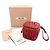 Charm in pelle Matelassé Miu Miu Rosso D'oro - vista 2