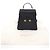 Marni ZAMP0018U0 Mini zaino/borsa Trancaloo in pelle Nero - vista 2