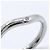 Fede curva Tiffany & Co. Elsa Peretti in platino con diamanti Argento - vista 4