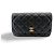 Chanel Wallet on Chain Chevron Patent Nero