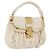 Miu Miu Coffer Hobo Matelasse Leather Large Beige - vista 3