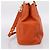 Miu Miu Caribou Convertible Tote Leather Medium Arancione - vista 6