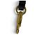 Necessaire in pelle con zip Valentino V-logo Nero - vista 6