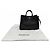 Borsa a mano in pelle media Burberry Bermondsey Check Nero - vista 2