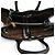 Borsa a mano in pelle media Burberry Bermondsey Check Nero - vista 7