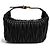 Borsa a tracolla Miu Miu in pelle di agnello Matelassé nera Nero - vista 4