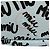 Miu Miu MIUMIU 5RM008 Canvas Logo Print Bird Motif Drawstring Bag Schwarz Hellblau - Ansicht 13