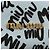 Miu Miu MIUMIU 5RM008 Canvas Logo Print Bird Motif Drawstring Bag Schwarz Hellblau - Ansicht 8