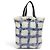 Sac cabas Marni Mouton en cuir de vachette Noir Blanc Bleu