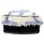 Sac cabas Marni Mouton en cuir de vachette Noir Blanc Bleu - vue 5
