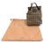 Borsa a tracolla Miu Miu in tweed pied-de-poule e pelle con logo Multicolore - vista 2