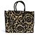 Versace Barocco Athena Raffia Tote Bag Schwarz - Ansicht 3