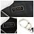 Prada Handtaschen-Pouch aus schwarzem Nylon - Ansicht 9