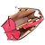 Borsa a mano Fendi Peekaboo Iseeu Small in rosa - vista 8