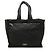 Borsa Tote Grande Burberry in Nylon Nero e Pelle - vista 2