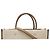 Borsa Tote Jimmy Choo Varenne M Marrone Beige