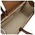 Borsa Tote Jimmy Choo Varenne M Marrone Beige - vista 8