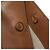 Borsa Tote Jimmy Choo Varenne M Marrone Beige - vista 9