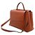 Borsa Valextra Small Twist Rosso - vista 3