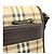Borsa a tracolla Burberry Nova Check Beige Bordò Marrone scuro - vista 9