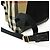 Zaino Burberry House Check in tela e pelle Rosso Beige Marrone scuro - vista 6