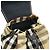 Zaino Burberry House Check in tela e pelle Rosso Beige Marrone scuro - vista 8