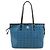 Borsa Tote MCM Visetos Glam Nero Blu