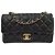 Chanel Classic Single Flap Quilted Lambskin Mini Negro