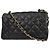 Chanel Classic Single Flap Quilted Lambskin Mini Negro - vista 2