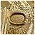 Timeless CHANEL A22A AB8733 Ohrringe mit Coco Mark Knopf-Motiv Schwarz Golden - Ansicht 5