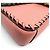 COACH C4106 Georgie 2-Way Leather Saddle Bag Braun Pink Khaki - Ansicht 7