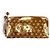 Cartera larga de piel metalizada Jimmy Choo Metálico
