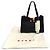 Marni Trancaloo Leder-Tote-Bag mit Logo-Hardware Schwarz - Ansicht 2