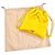 Pouch con coulisse Miu Miu Duchess Giallo - vista 2