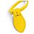 Pouch con coulisse Miu Miu Duchess Giallo - vista 7