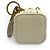 Charm per borsa in pelle Miu Miu Beige - vista 3