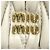 Charm per borsa in pelle Miu Miu Beige - vista 7