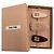 Miu Miu Leder-Haarklammer-Set Pink Bordeaux - Ansicht 2