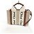 Mala Tote Mini Chloé Woody Marrom Bege - vista 2