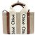 Mala Tote Mini Chloé Woody Marrom Bege - vista 4