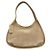 COACH Vintage 4399 Schultertasche aus Nubukleder Beige
