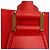 Borsa Tote Dolce & Gabbana in pelle rossa e tela Rosso - vista 10