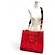 Borsa Tote Dolce & Gabbana in pelle rossa e tela Rosso - vista 2