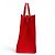 Borsa Tote Dolce & Gabbana in pelle rossa e tela Rosso - vista 4