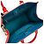 Borsa Tote Dolce & Gabbana in pelle rossa e tela Rosso - vista 6